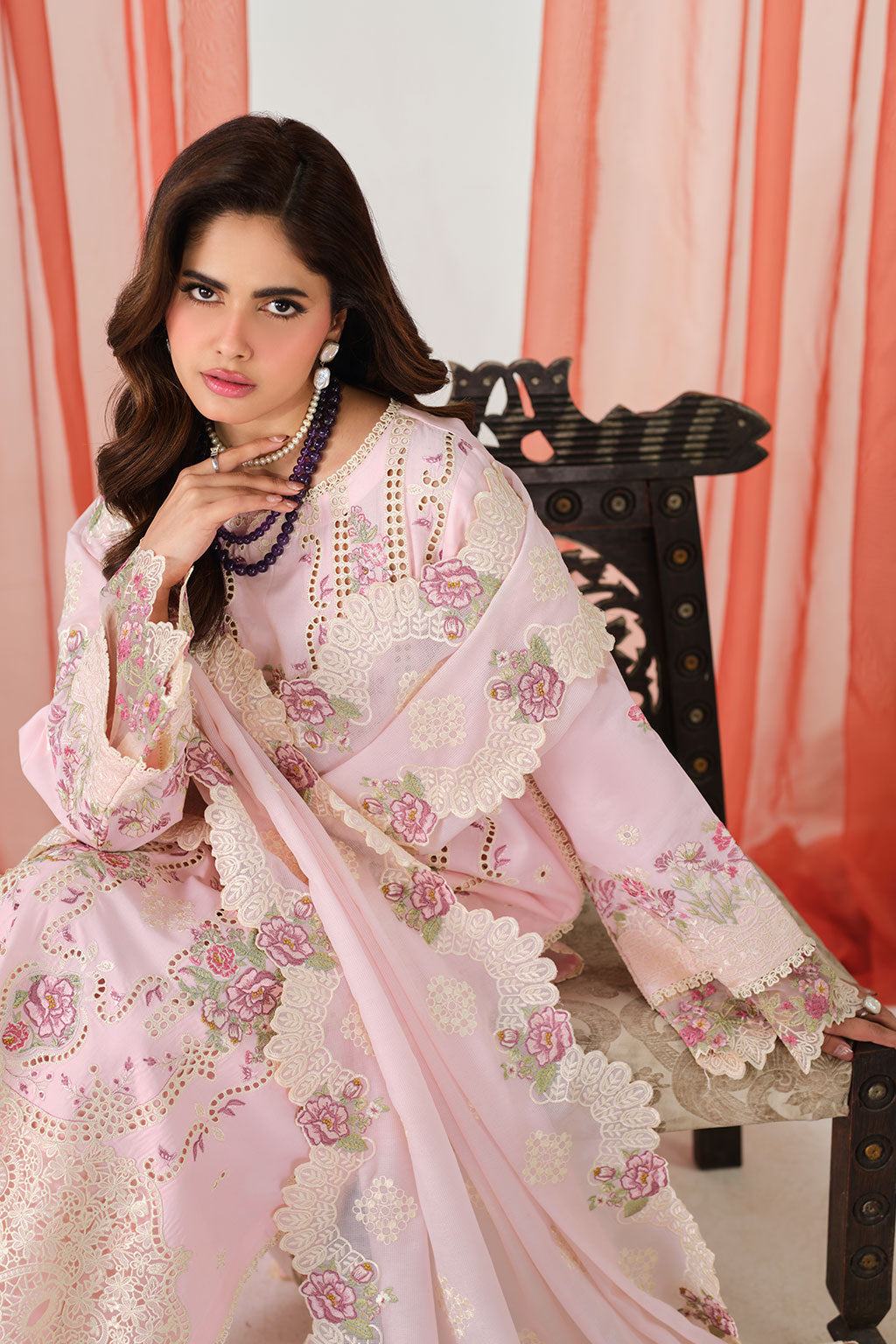 Ramsha | Riwayat Lawn Collection | Y-1508 - by Libayah - Registered Vendor of : Ramsha - 100% Original Designer Dress