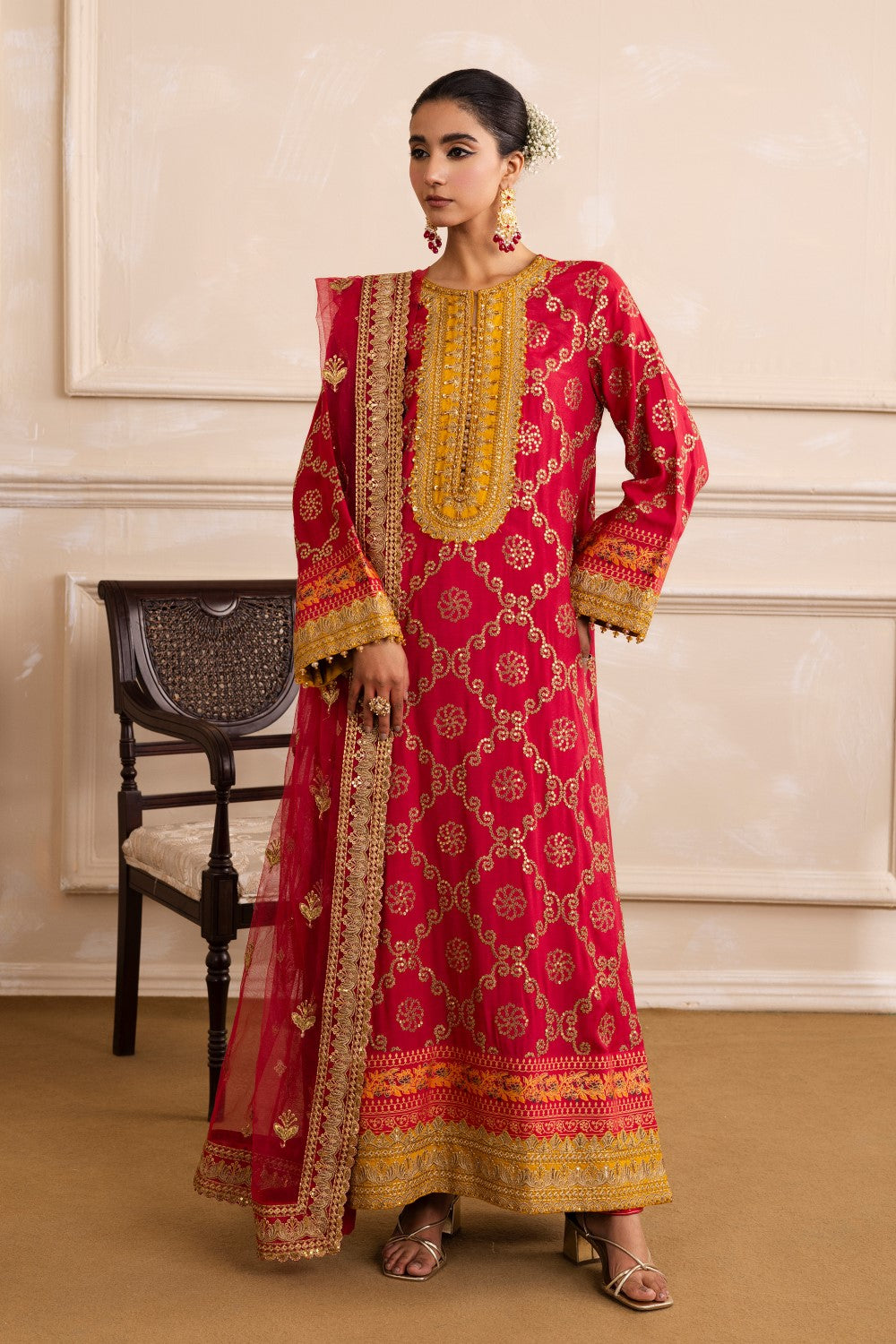 Maryum N Maria | Izara Formals | ROHA - MW40036 by Maryum N Maria - Designer Dress - Type: Ladies Clothes - Available at Libayah - 100% Original