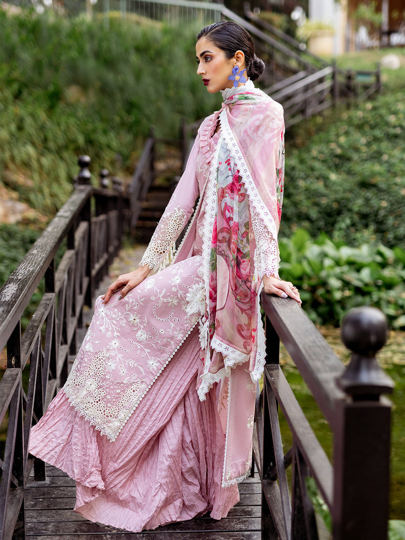 Roheenaz | Dahlia Embroidered Lawn 24 | Lily by Roheenaz - Designer Dress - Type: Ladies Clothes - Available at Libayah - 100% Original