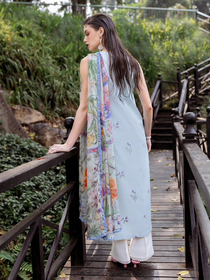 Roheenaz | Dahlia Embroidered Lawn 24 | Daisy by Roheenaz - Designer Dress - Type: Ladies Clothes - Available at Libayah - 100% Original