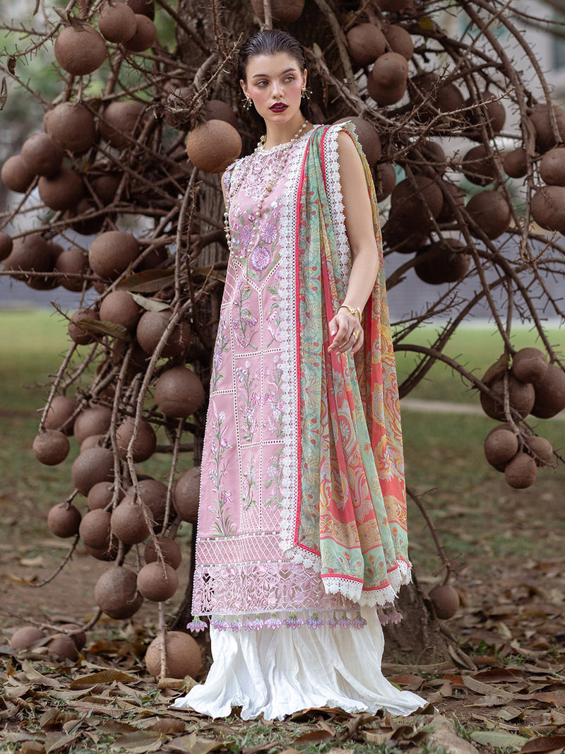 Roheenaz | Dahlia Embroidered Lawn 24 | Peony by Roheenaz - Designer Dress - Type: Ladies Clothes - Available at Libayah - 100% Original