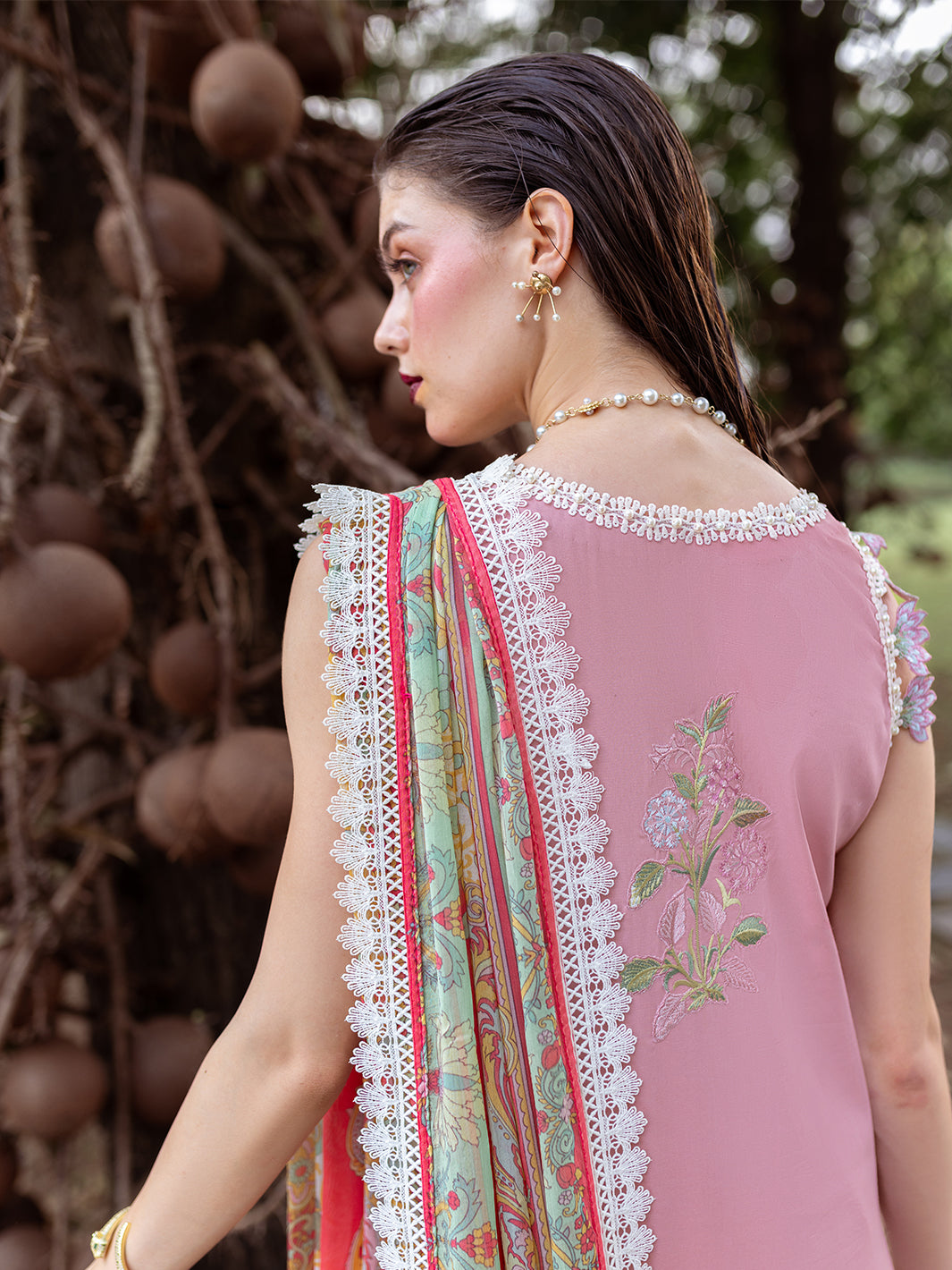 Roheenaz | Dahlia Embroidered Lawn 24 | Peony by Roheenaz - Designer Dress - Type: Ladies Clothes - Available at Libayah - 100% Original