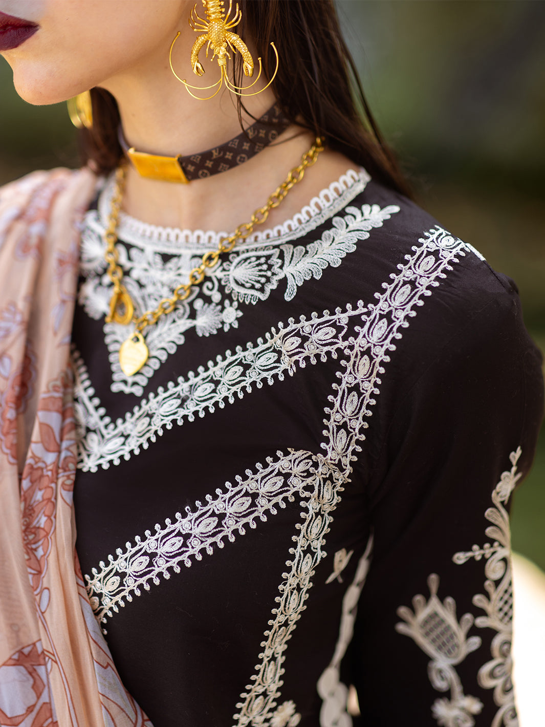 Roheenaz | Dahlia Embroidered Lawn 24 | Celandine by Roheenaz - Designer Dress - Type: Ladies Clothes - Available at Libayah - 100% Original