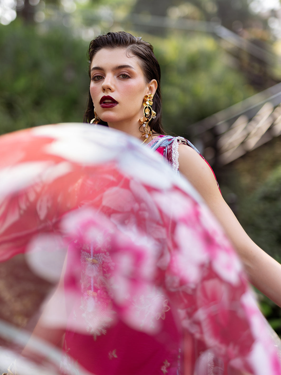 Roheenaz | Dahlia Embroidered Lawn 24 | Camellia by Roheenaz - Designer Dress - Type: Ladies Clothes - Available at Libayah - 100% Original