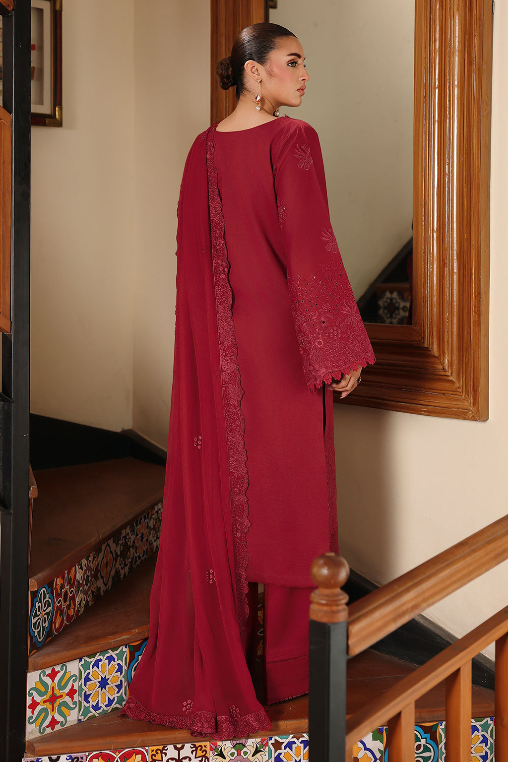Afsanah | Rosa Essential | AL-308 by Afsanah - Designer Dress  - Type : Ladies Clothes - Available at Libayah - 100% Original 