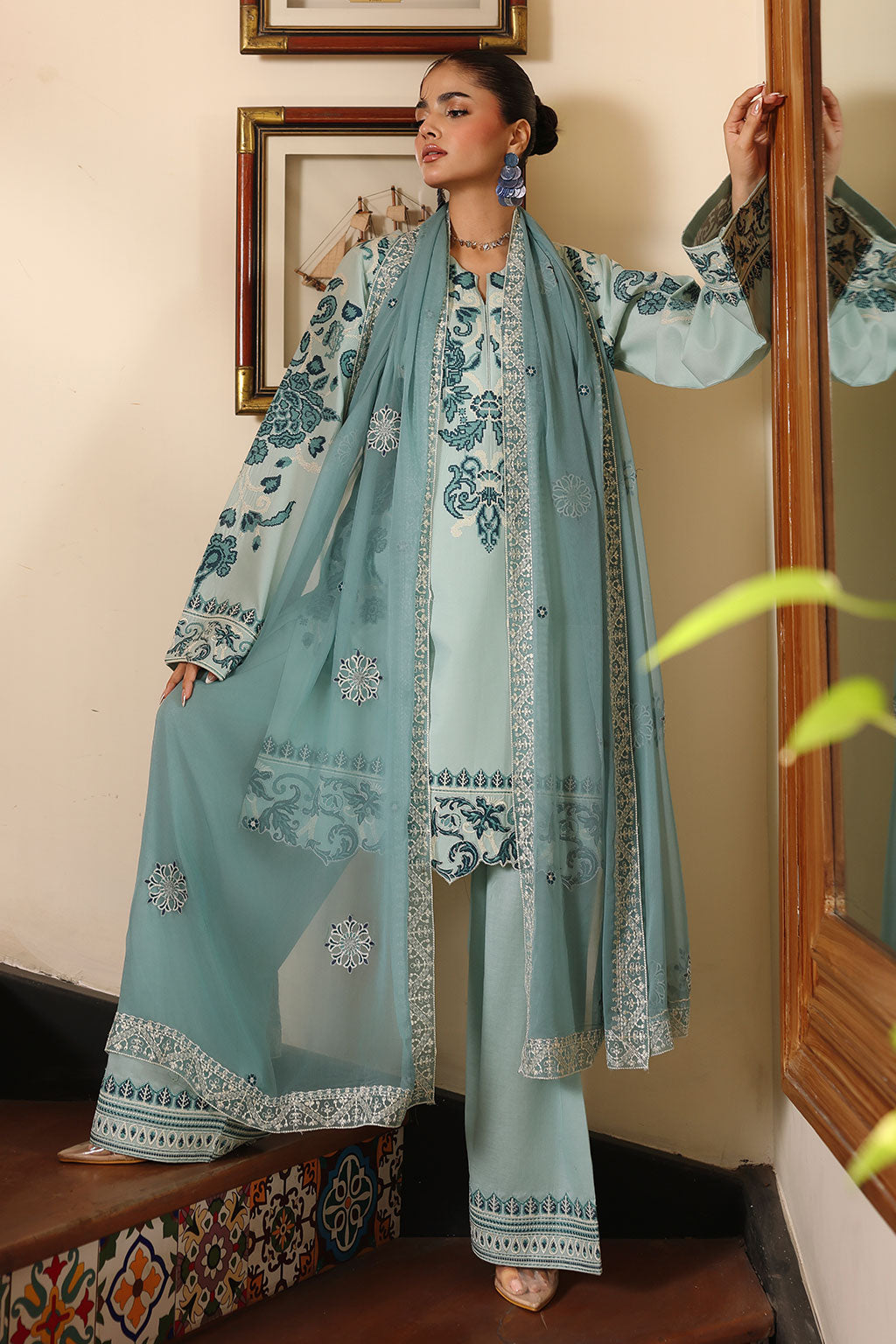 Afsanah | Rosa Essential | AL-307 by Afsanah - Designer Dress  - Type : Ladies Clothes - Available at Libayah - 100% Original 