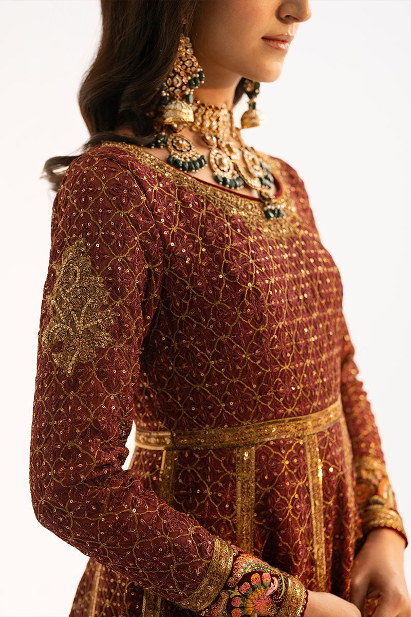 Fahad Hussayn | Ashk o Atar | ROSHANDEZ by Fahad Hussayn - Designer Dress - Type: Ladies Clothes - Available at Libayah - 100% Original