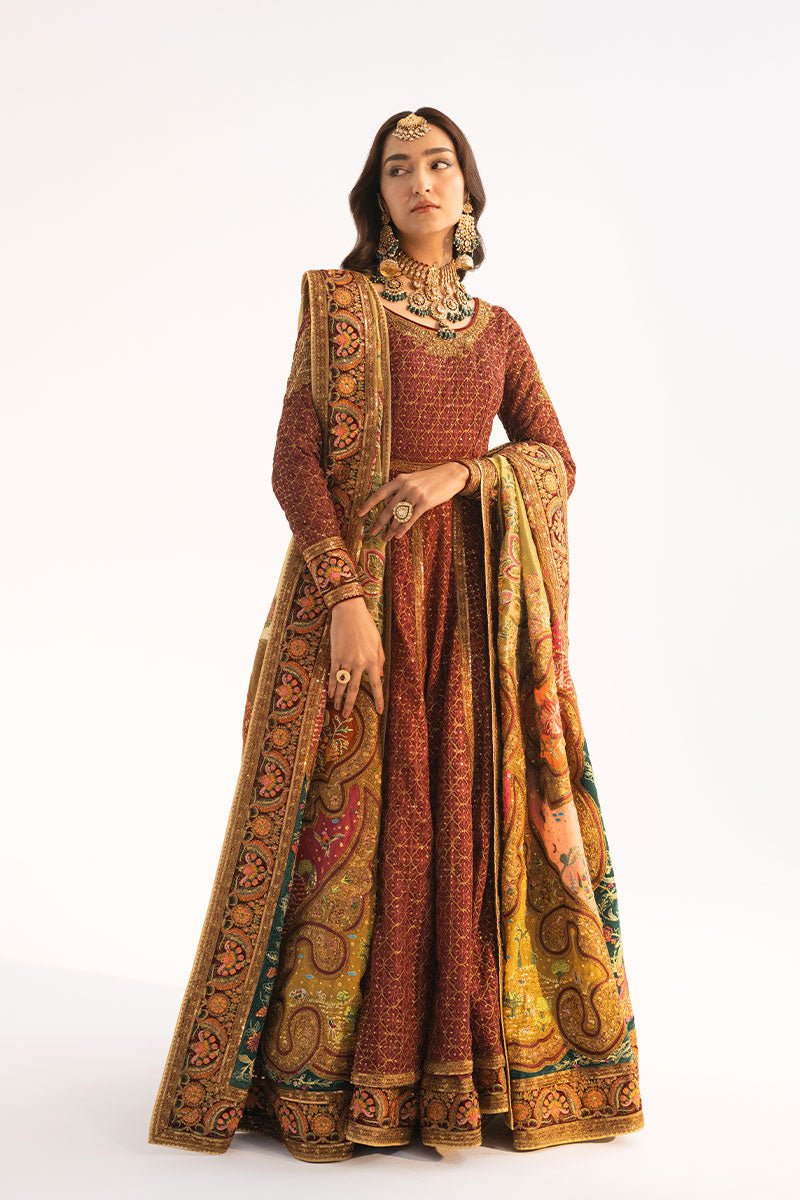 Fahad Hussayn | Ashk o Atar | ROSHANDEZ by Fahad Hussayn - Designer Dress - Type: Ladies Clothes - Available at Libayah - 100% Original