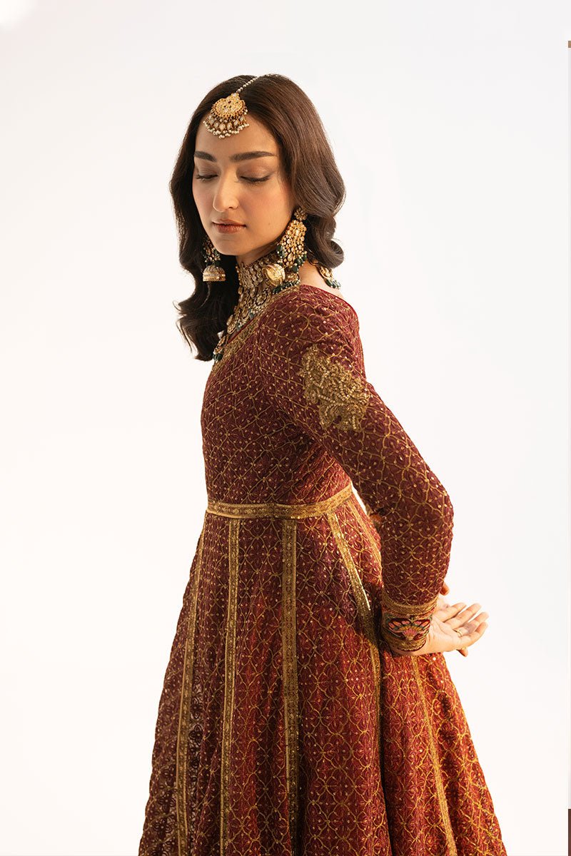 Fahad Hussayn | Ashk o Atar | ROSHANDEZ by Fahad Hussayn - Designer Dress - Type: Ladies Clothes - Available at Libayah - 100% Original