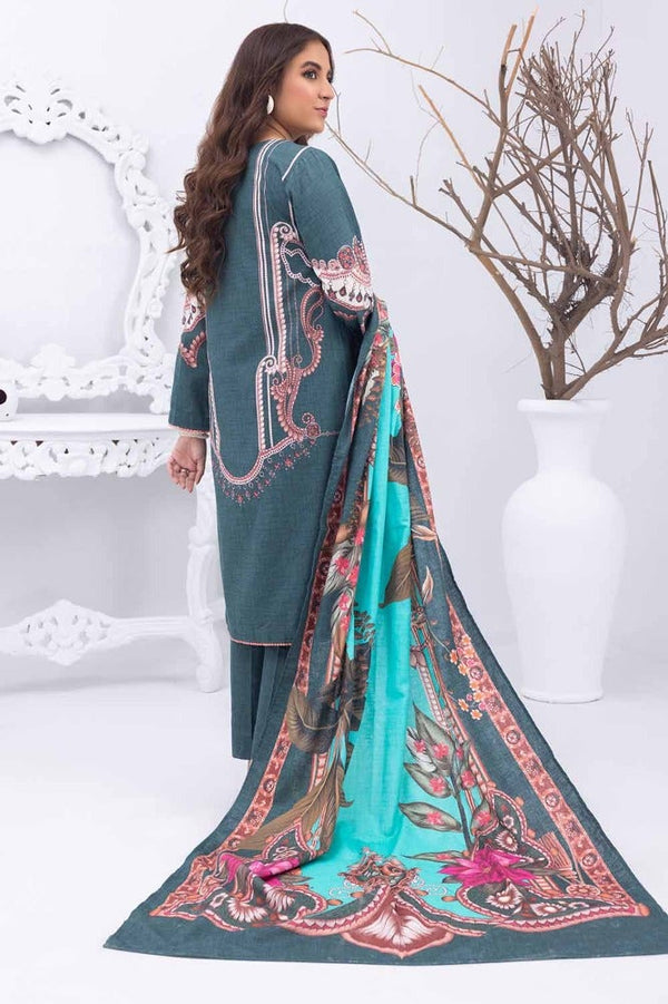 Gul Ahmed | Winter Collection 24 | Suit WNS-32237 B by Gul Ahmed - Designer Dress - Type: Ladies Clothes - Available at Libayah - 100% Original