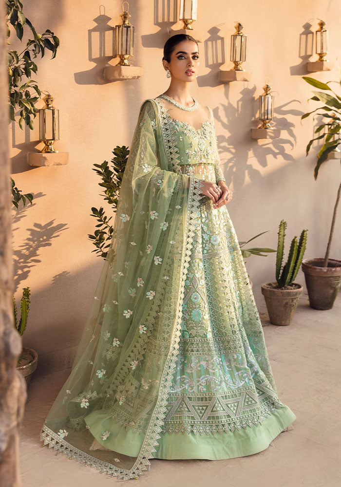 Altan | Virsa Luxury Wedding Collection | ALT/02 Emerald by Altan - Designer Dress - Type: Ladies Clothes - Available at Libayah - 100% Original