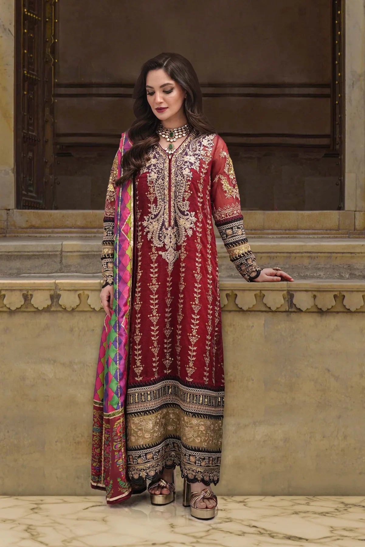 Sable Vogue | Festive Collection | FC-04 by Sable Vogue - Designer Dress - Type: Ladies Clothes - Available at Libayah - 100% Original
