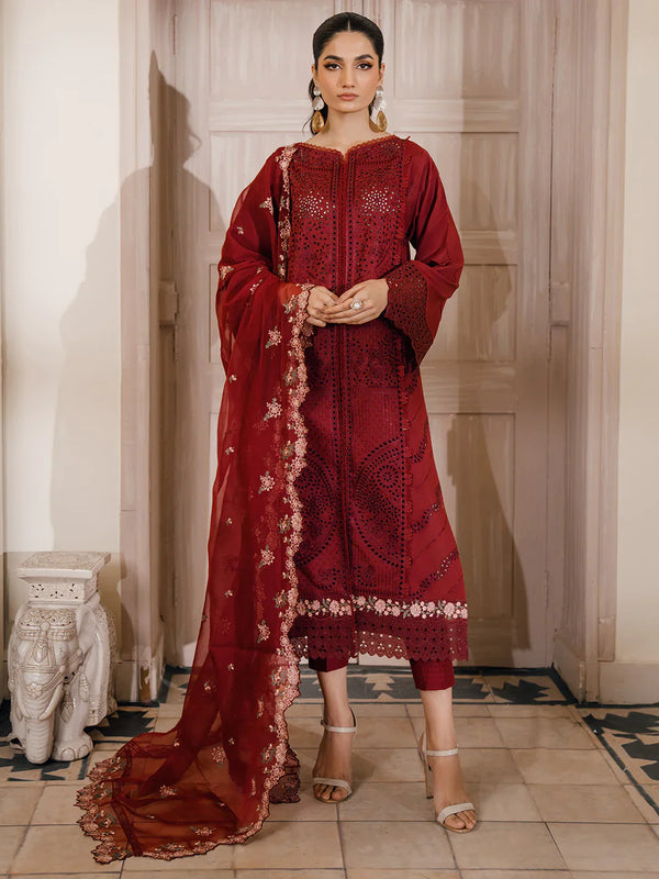 Bin Ilyas | Naqsh Luxury Lawn | Dilara by Bin Ilyas - Designer Dress - Type: Ladies Clothes - Available at Libayah - 100% Original