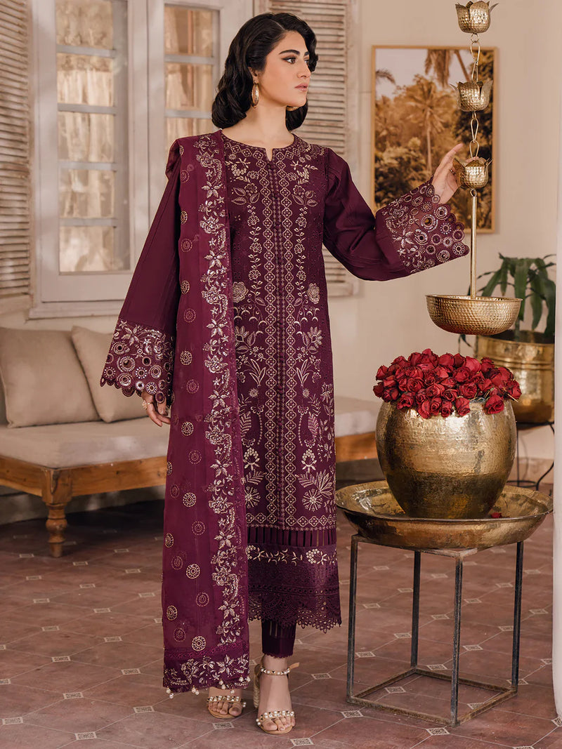 Bin Ilyas | Naqsh Luxury Lawn | Emire by Bin Ilyas - Designer Dress - Type: Ladies Clothes - Available at Libayah - 100% Original