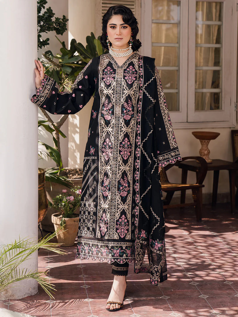 Bin Ilyas | Naqsh Luxury Lawn | Esra by Bin Ilyas - Designer Dress - Type: Ladies Clothes - Available at Libayah - 100% Original
