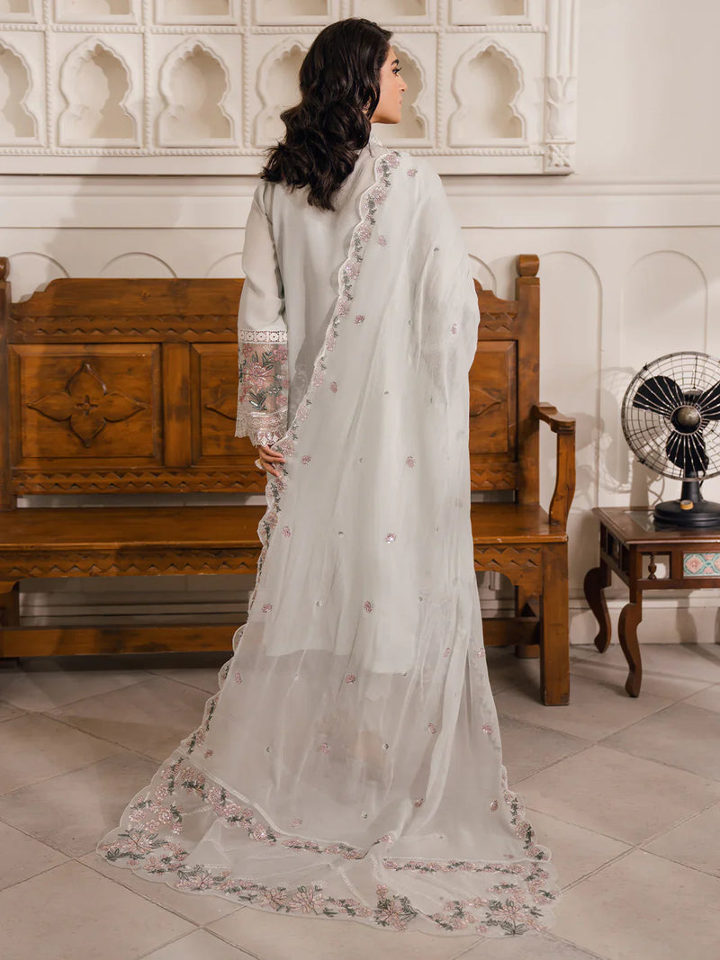 Bin Ilyas | Naqsh Luxury Lawn | Nermine by Bin Ilyas - Designer Dress - Type: Ladies Clothes - Available at Libayah - 100% Original