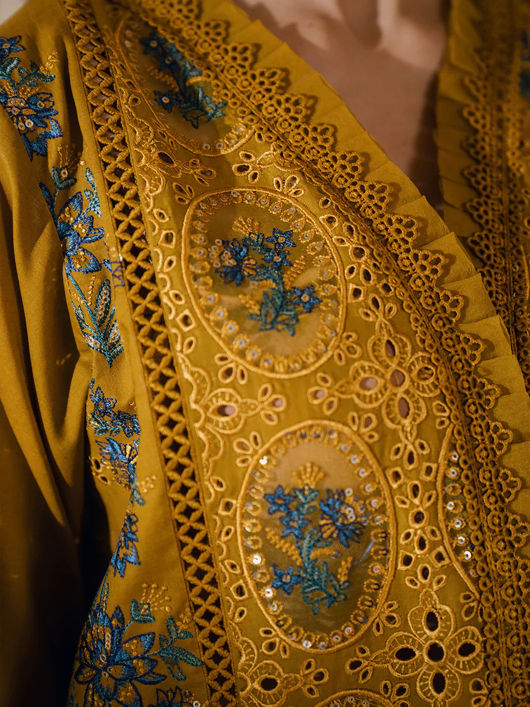 Bin Ilyas | Naqsh Luxury Lawn | Azlin by Bin Ilyas - Designer Dress - Type: Ladies Clothes - Available at Libayah - 100% Original