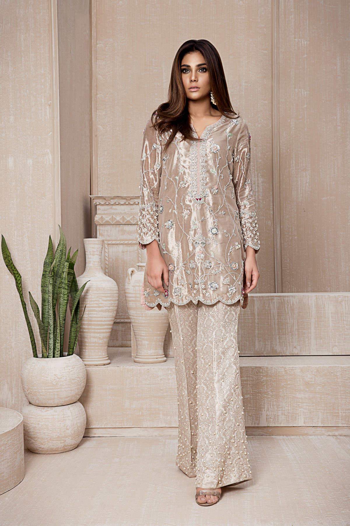 Sana Abbas | Wedding Formals | Zeal by Sana Abbas - Designer Dress - Type: Ladies Clothes - Available at Libayah - 100% Original