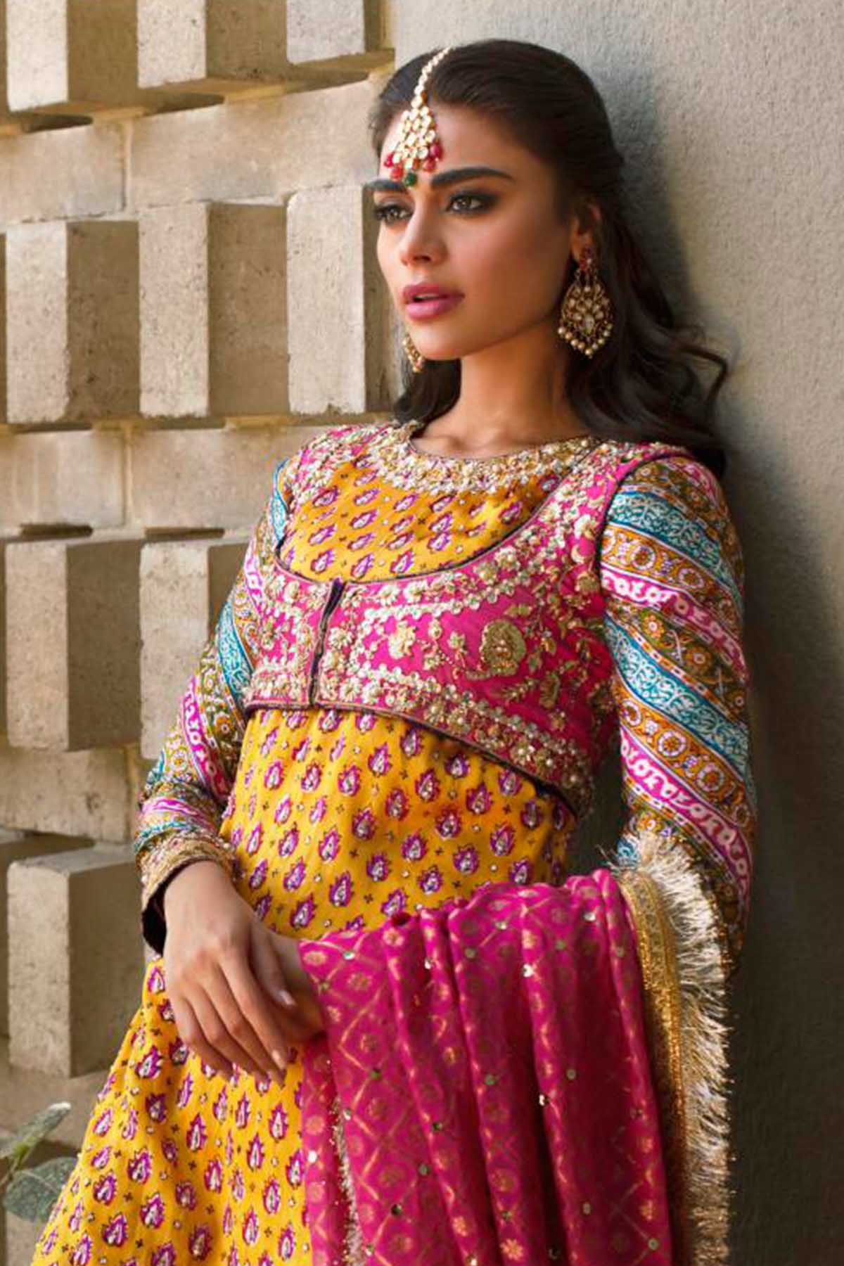 Sana Abbas | Wedding Formals | Zarqa by Sana Abbas - Designer Dress - Type: Ladies Clothes - Available at Libayah - 100% Original