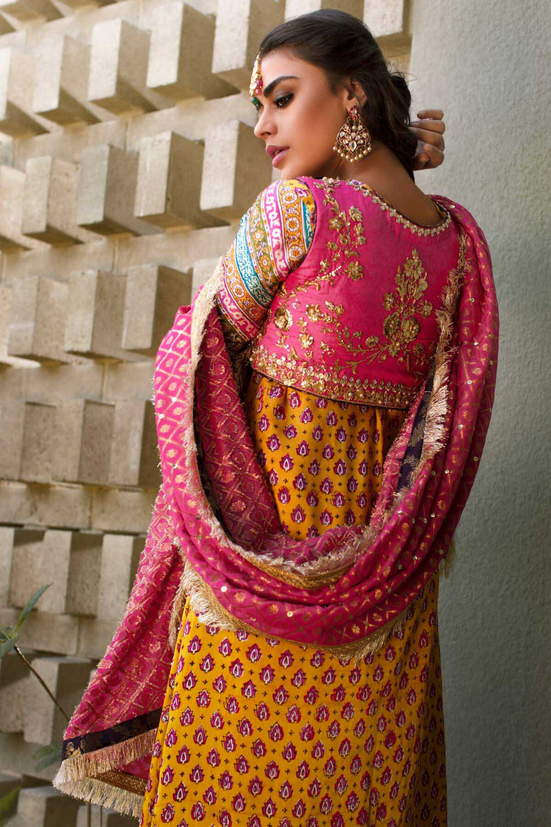 Sana Abbas | Wedding Formals | Zarqa by Sana Abbas - Designer Dress - Type: Ladies Clothes - Available at Libayah - 100% Original