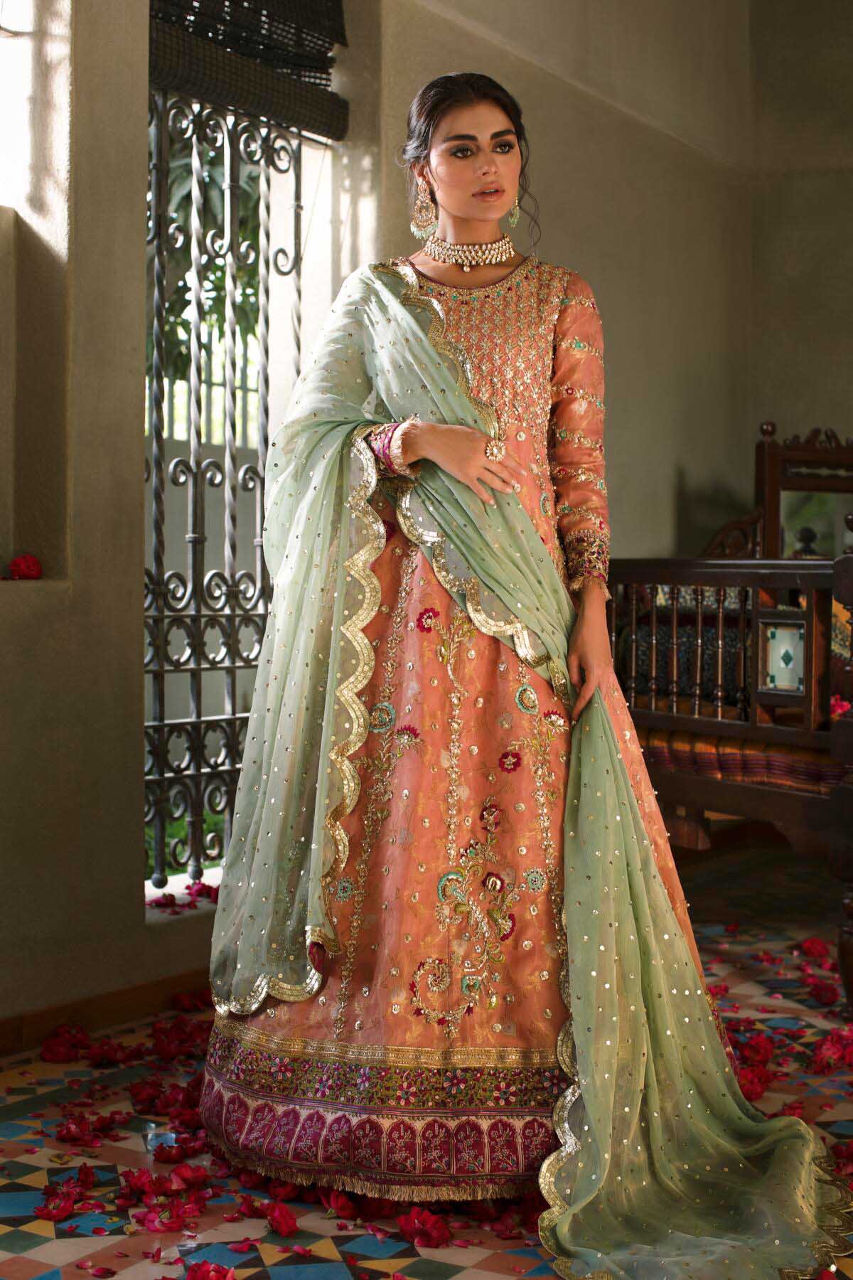 Sana Abbas | Wedding Formals | Nazneen by Sana Abbas - Designer Dress - Type: Ladies Clothes - Available at Libayah - 100% Original