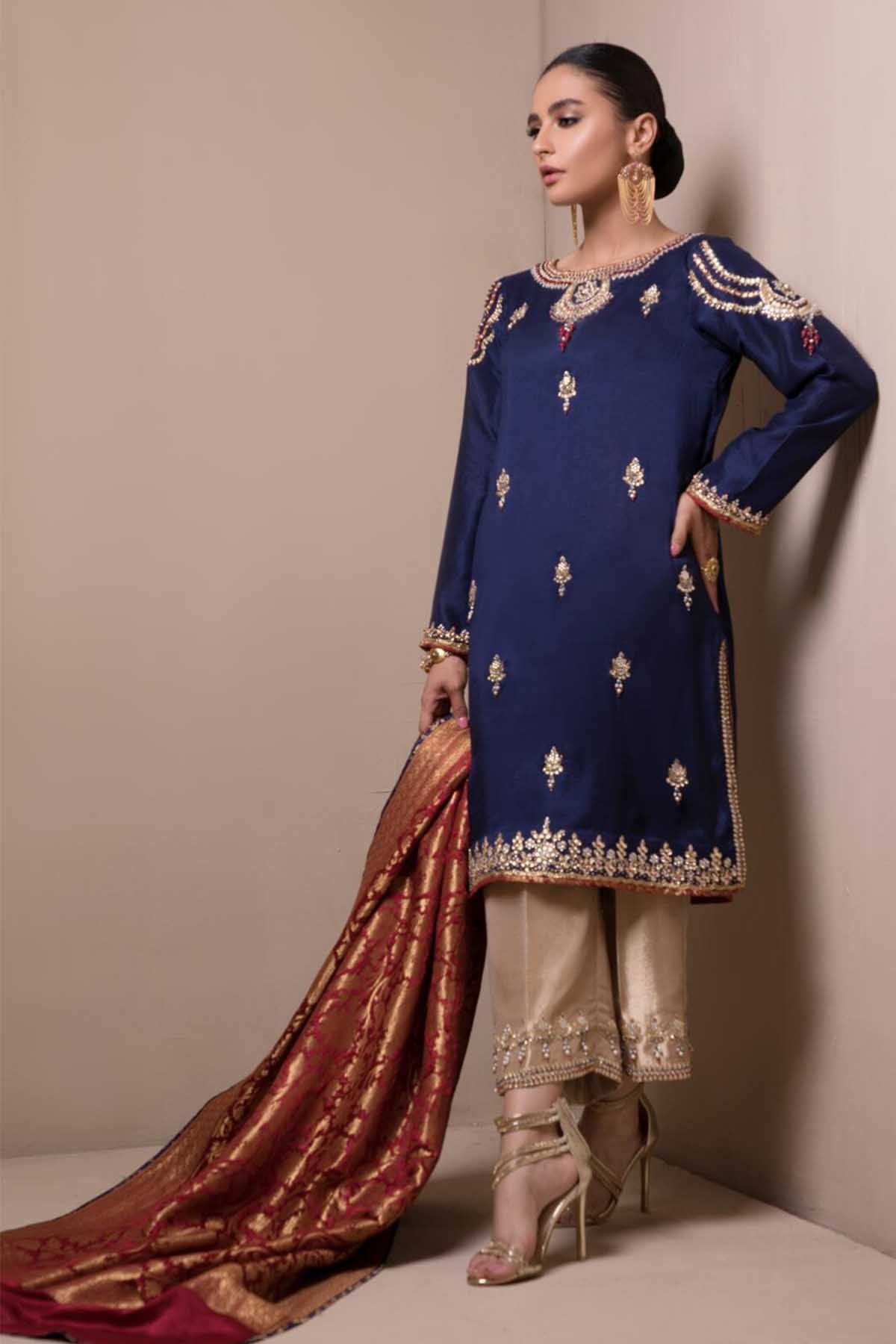 Sana Abbas | Wedding Formals | Boudoir by Sana Abbas - Designer Dress - Type: Ladies Clothes - Available at Libayah - 100% Original
