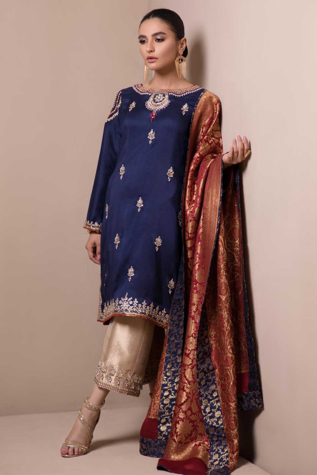 Sana Abbas | Wedding Formals | Boudoir by Sana Abbas - Designer Dress - Type: Ladies Clothes - Available at Libayah - 100% Original
