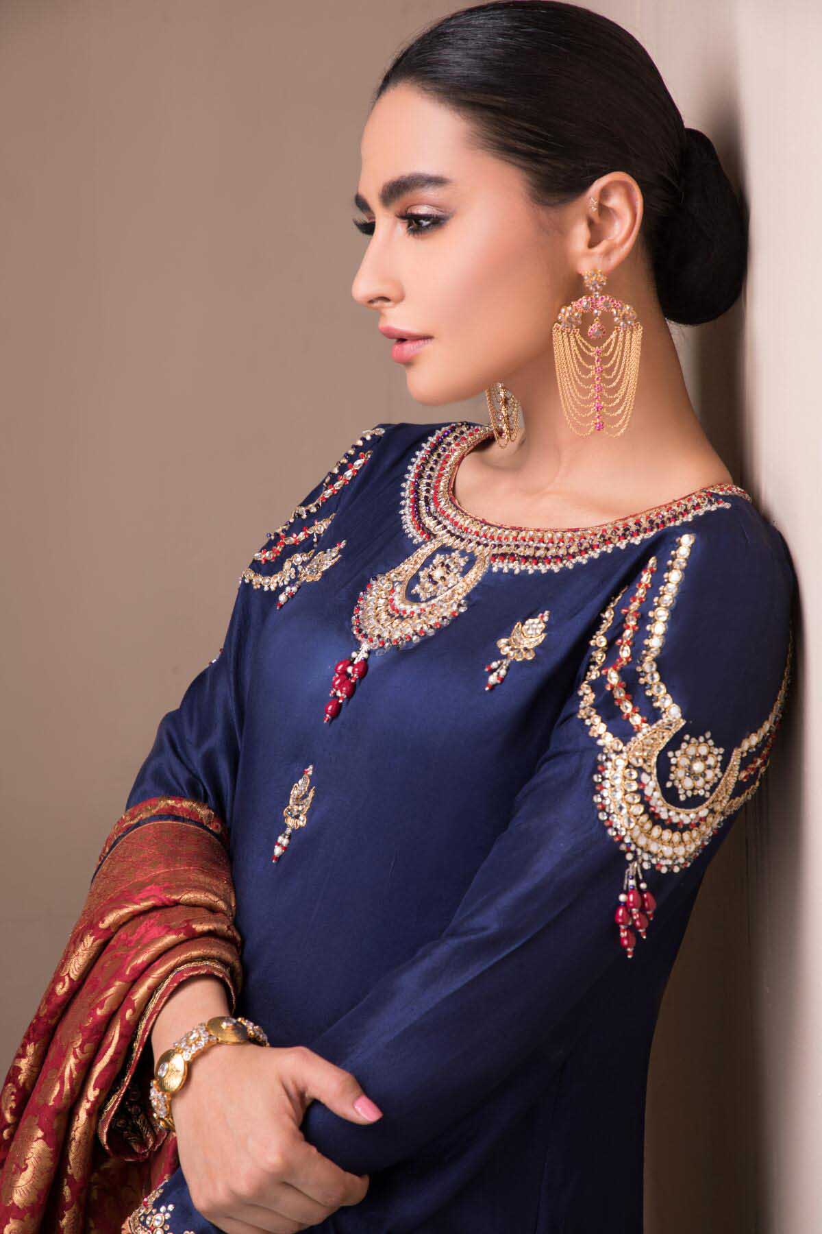 Sana Abbas | Wedding Formals | Boudoir by Sana Abbas - Designer Dress - Type: Ladies Clothes - Available at Libayah - 100% Original