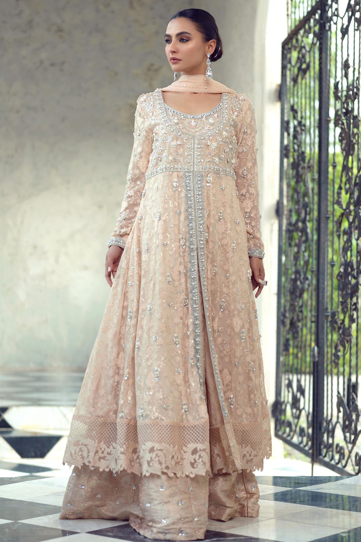 Sana Abbas | Wedding Formals | Coral Reef by Sana Abbas - Designer Dress - Type: Ladies Clothes - Available at Libayah - 100% Original
