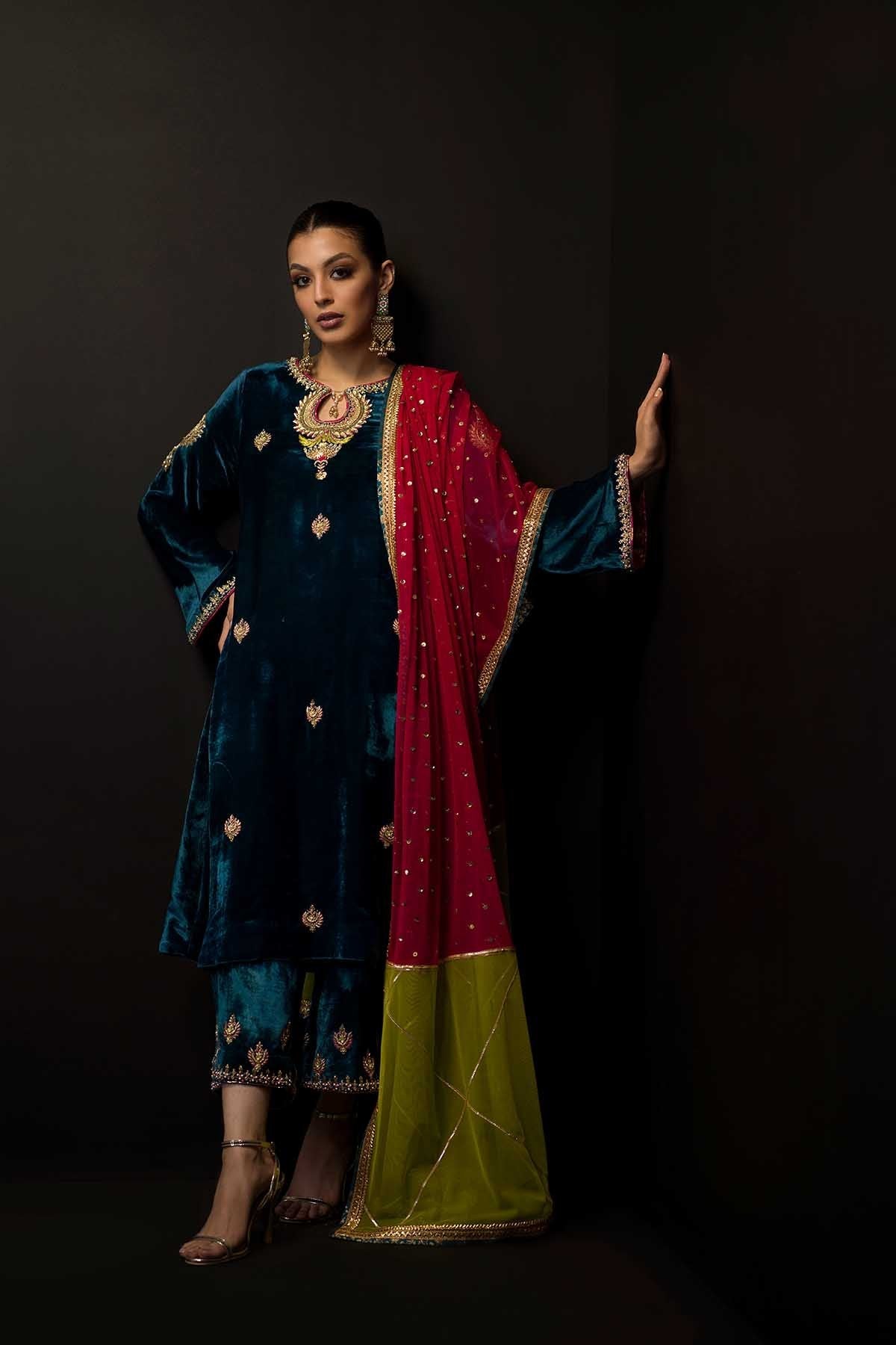 Sana Abbas | Wedding Formals | Zircon by Sana Abbas - Designer Dress - Type: Ladies Clothes - Available at Libayah - 100% Original