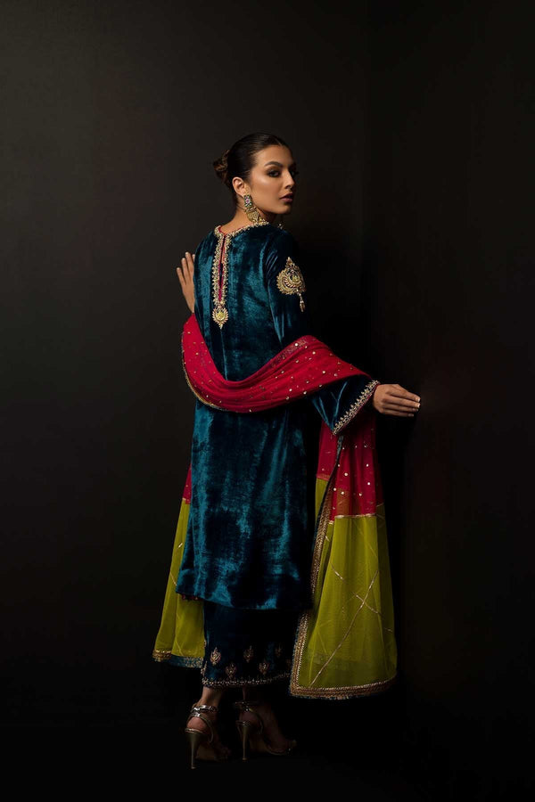 Sana Abbas | Wedding Formals | Zircon by Sana Abbas - Designer Dress - Type: Ladies Clothes - Available at Libayah - 100% Original