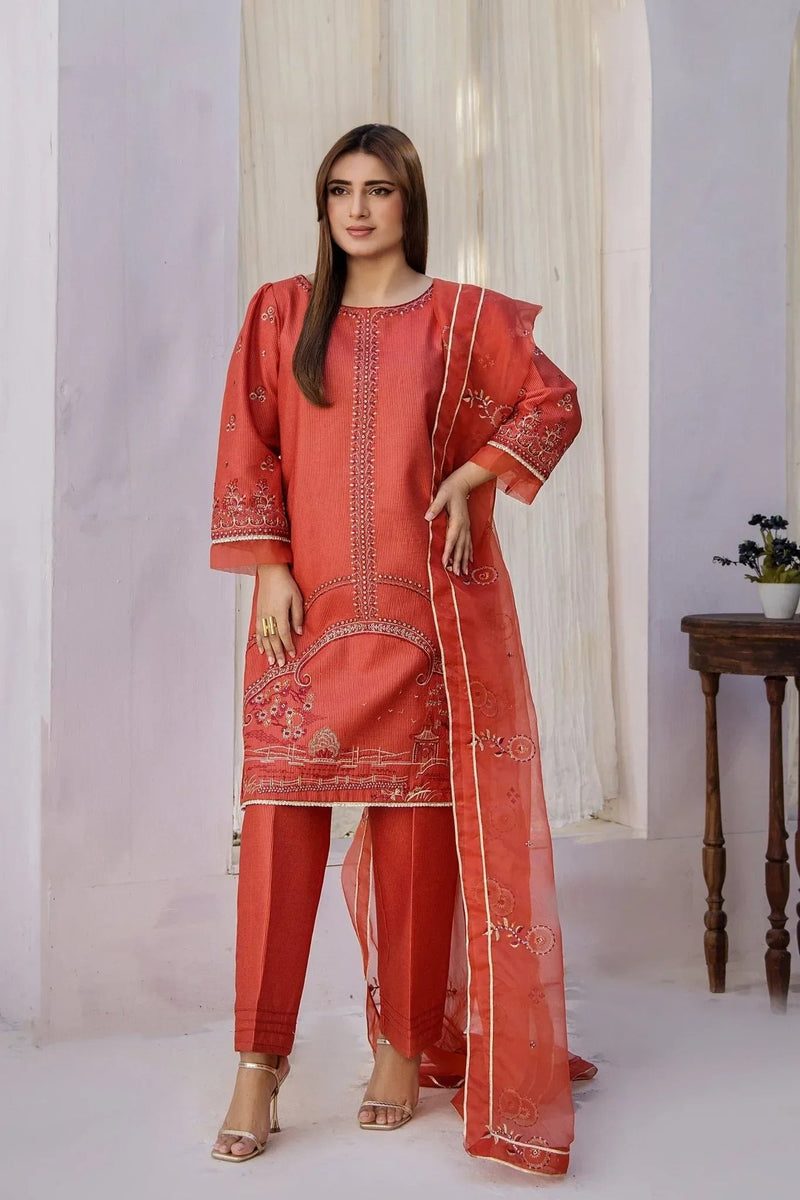 SAFRON – authentic Pakistani dress from the Rajwani Sohani Casual Pret collection for women in the UK