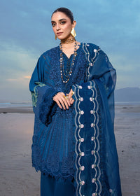 Crimson | Lawn 24 | Ulysses - Midnight by Crimson - Designer Dress - Type: Ladies Clothes - Available at Libayah - 100% Original