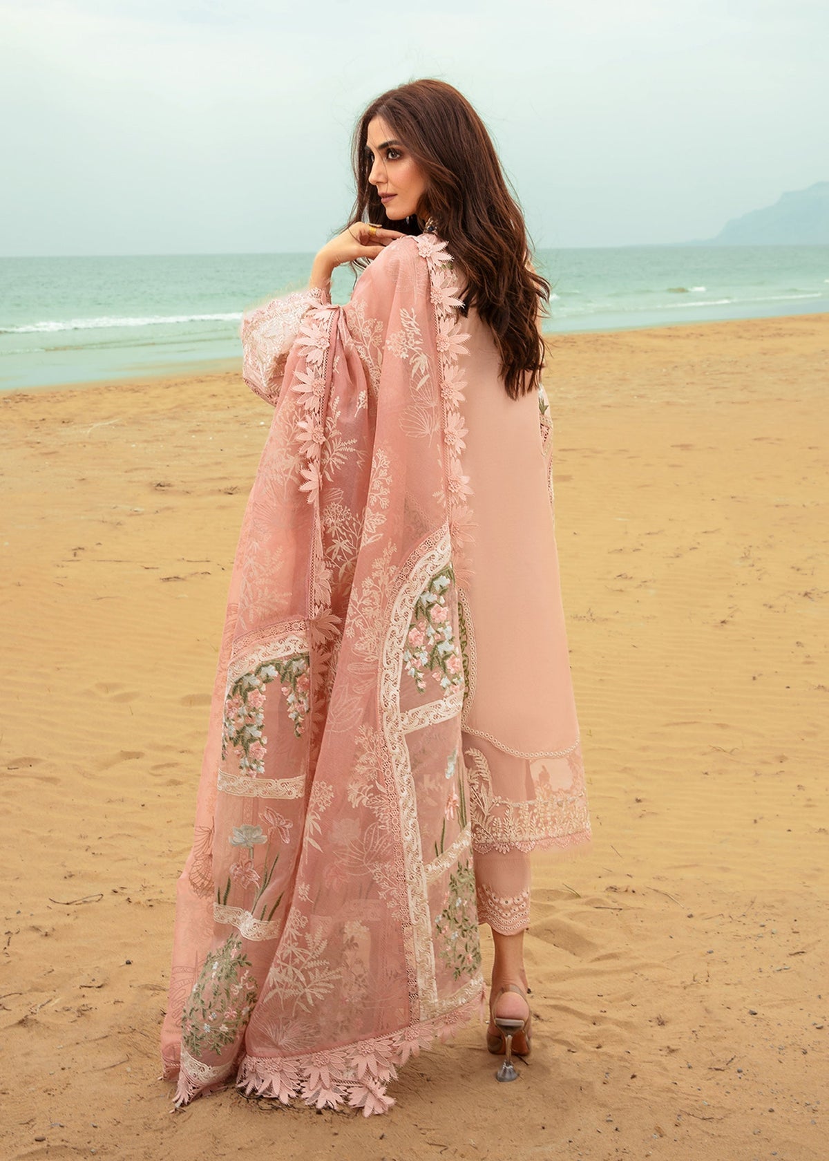 Crimson | Lawn 24 | Winds of Eden - Rose by Crimson - Designer Dress - Type: Ladies Clothes - Available at Libayah - 100% Original