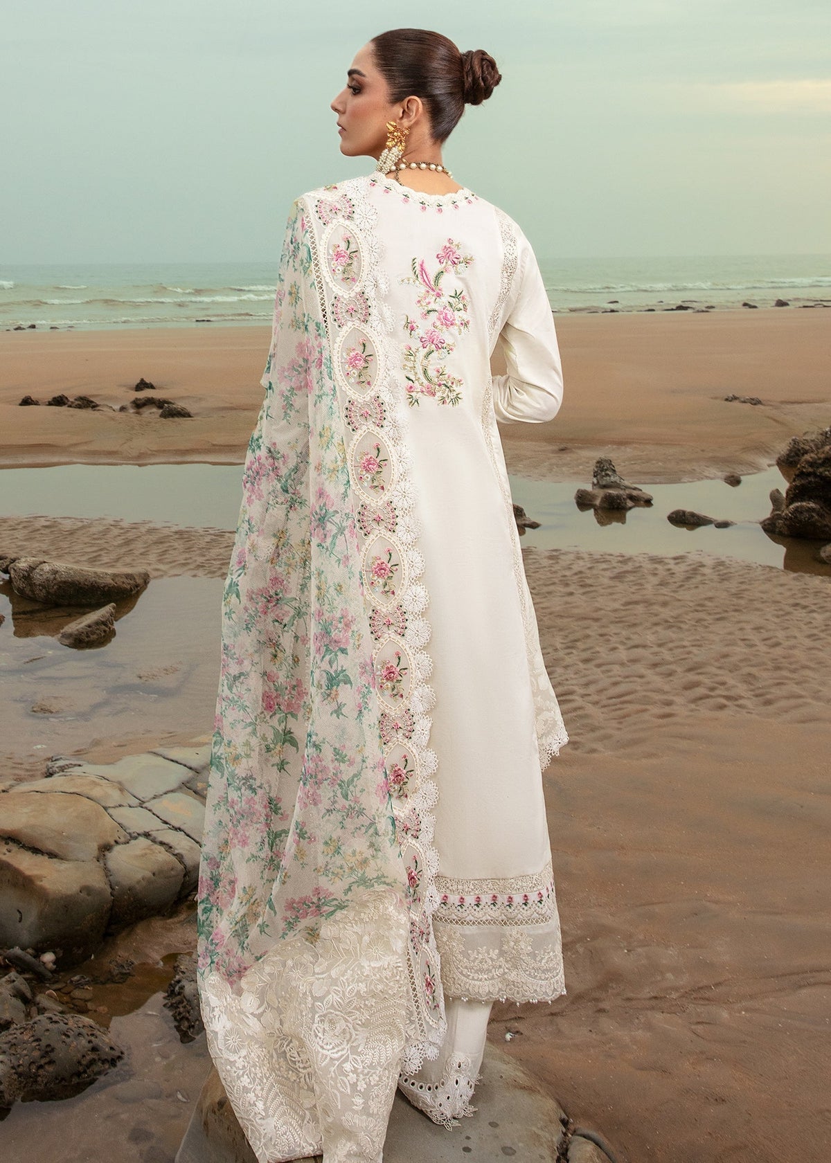 Crimson | Lawn 24 | Dove's Song - Cloud by Crimson - Designer Dress - Type: Ladies Clothes - Available at Libayah - 100% Original
