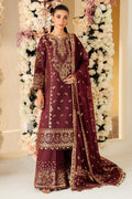 Alizeh | Luxury Raw Silk | AF-RS-01-SALSA by Alizeh - Designer Dress - Type: Ladies Clothes - Available at Libayah - 100% Original