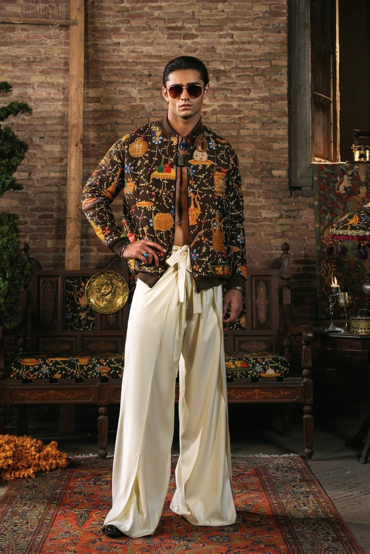 Pakistani Menswear | Samak by Fahad Hussayn - Designer Dress - Type: MensWear - Available at Libayah - 100% Original