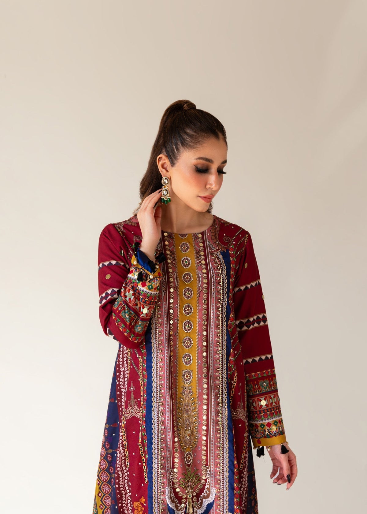 Sammy K | Bahar Formals | RANGEEN by Sammy K - Designer Dress - Type: Ladies Clothes - Available at Libayah - 100% Original