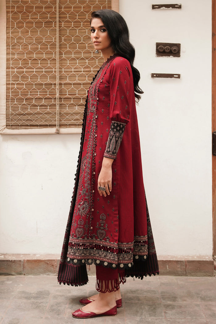 Jazmin | Winter Edition 24 | SLUB KHADDAR UW-0075 by Jazmin - Designer Dress - Type: Luxury - Available at Libayah - 100% Original