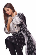 Gul Ahmed | Winter Collection 24 | Khaddar Suit SD-42101 by Gul Ahmed - Designer Dress - Type: Ladies Clothes - Available at Libayah - 100% Original