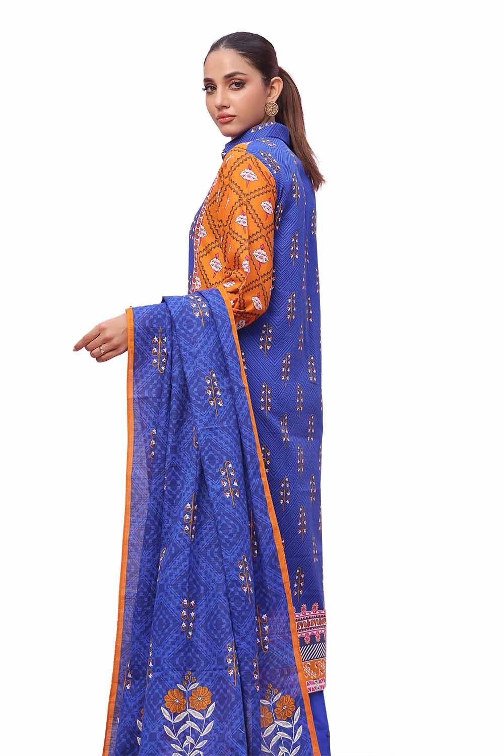 Gul Ahmed | Winter Collection 24 | Khaddar Suit SD-42113 by Gul Ahmed - Designer Dress - Type: Ladies Clothes - Available at Libayah - 100% Original