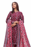 Gul Ahmed | Winter Collection 24 | Khaddar Suit SD-42133 by Gul Ahmed - Designer Dress - Type: Ladies Clothes - Available at Libayah - 100% Original