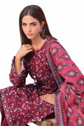 Gul Ahmed | Winter Collection 24 | Khaddar Suit SD-42133 by Gul Ahmed - Designer Dress - Type: Ladies Clothes - Available at Libayah - 100% Original