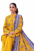 Gul Ahmed | Winter Collection 24 | Khaddar Suit SD-42136 by Gul Ahmed - Designer Dress - Type: Ladies Clothes - Available at Libayah - 100% Original