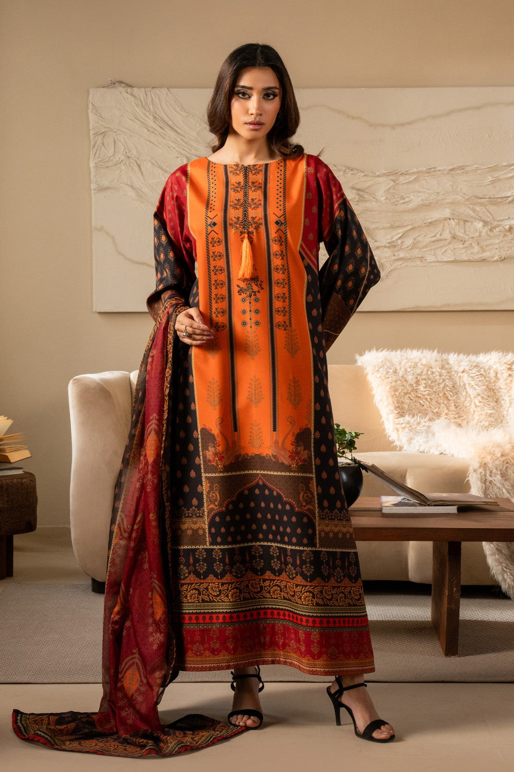 Maryum N Maria | Nazm Collection | SELENA - MS50463 by Maryum N Maria - Designer Dress - Type: Ladies Clothes - Available at Libayah - 100% Original