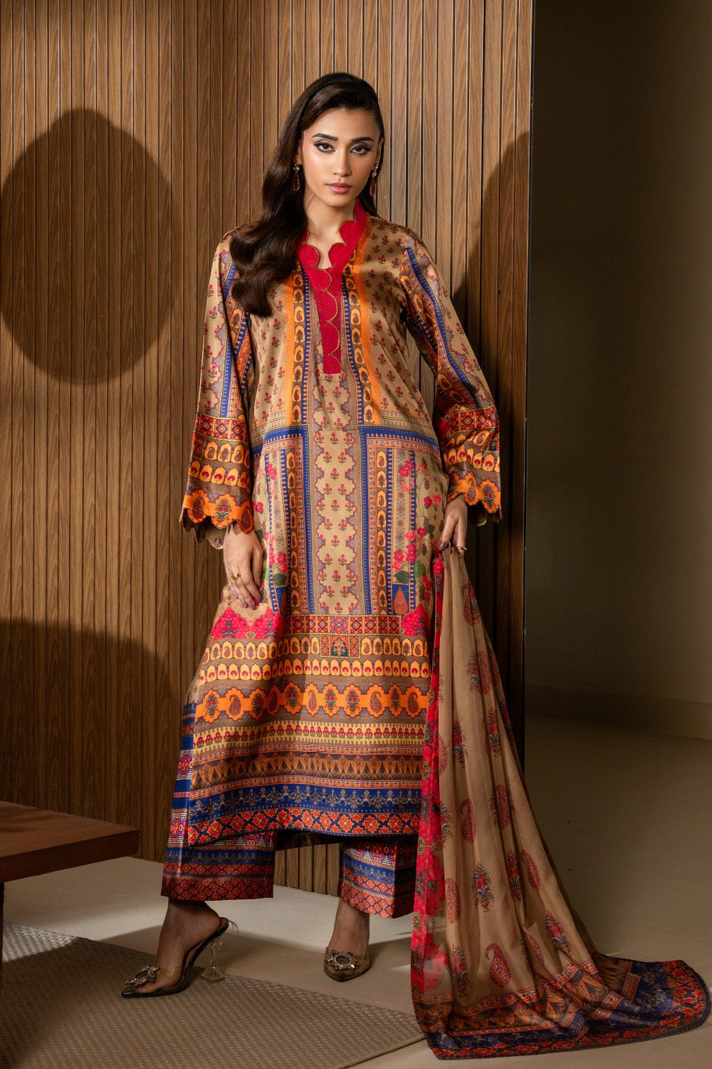 Maryum N Maria | Nazm Collection | SERENA - MS50467 by Maryum N Maria - Designer Dress - Type: Ladies Clothes - Available at Libayah - 100% Original
