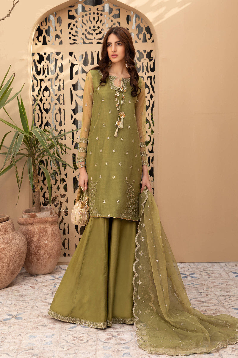 Maria B | Formal Wears | SF-EF21-07R1 by Maria B - Designer Dress - Type: Ladies Clothes - Available at Libayah - 100% Original