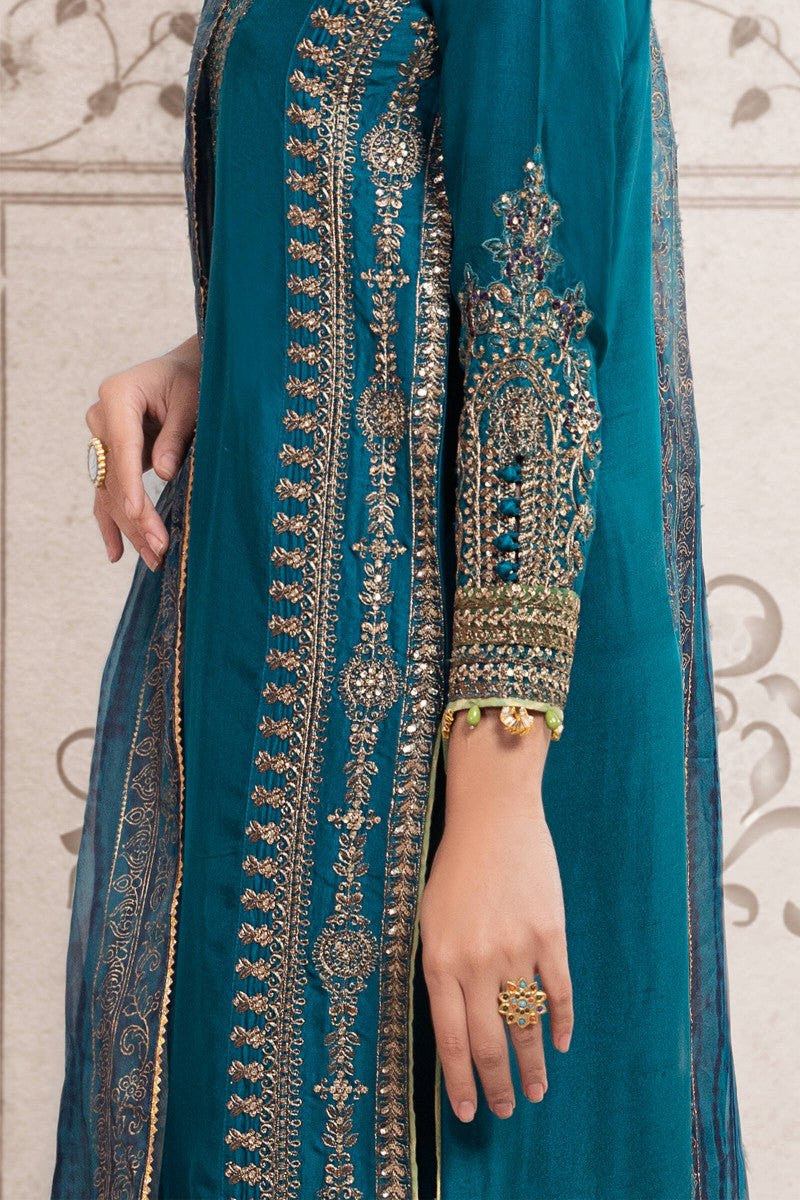 Maria B | Formal Wears | SF-EF22-07R1 by Maria B - Designer Dress - Type: Formal - Available at Libayah - 100% Original