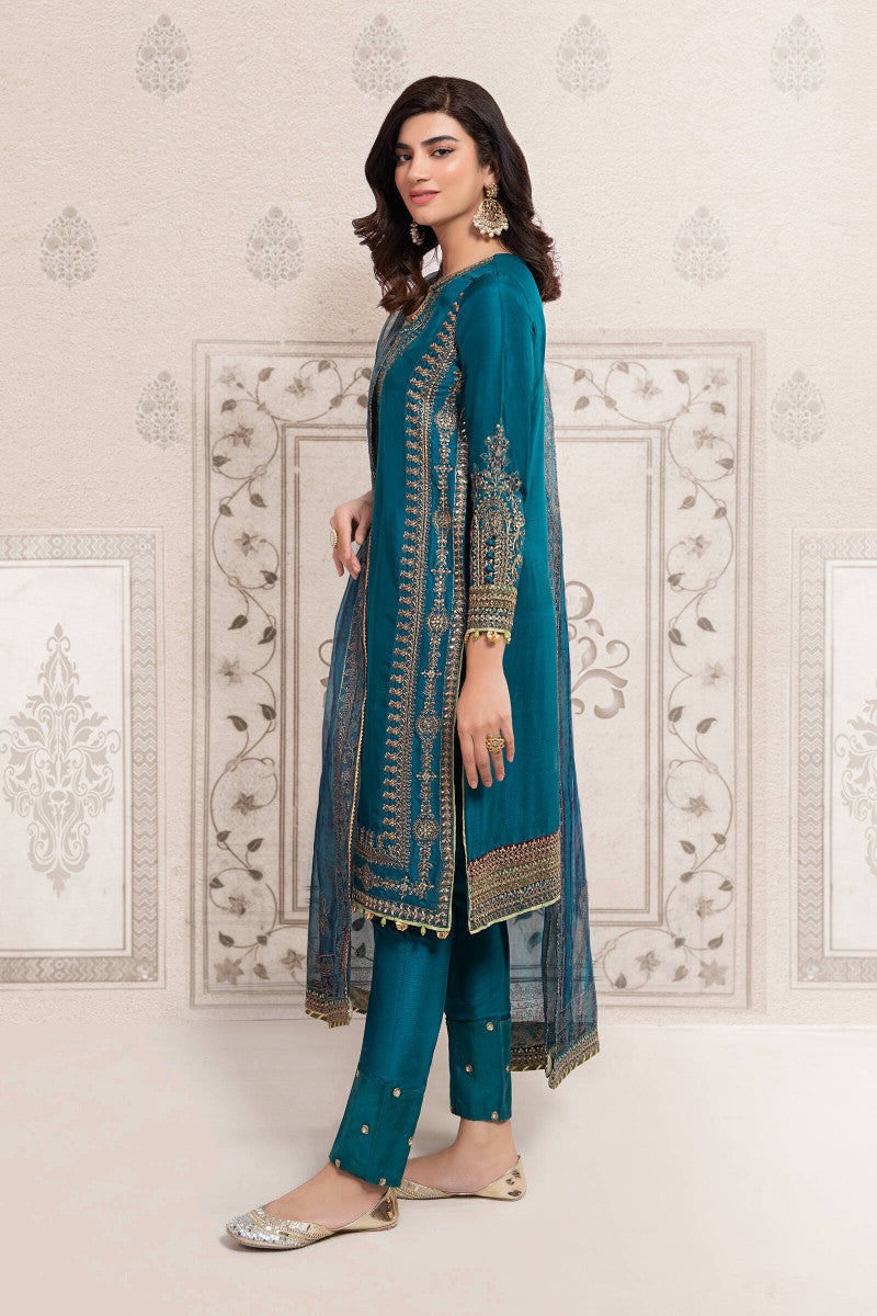 Maria B | Formal Wears | SF-EF22-07R1 by Maria B - Designer Dress - Type: Formal - Available at Libayah - 100% Original
