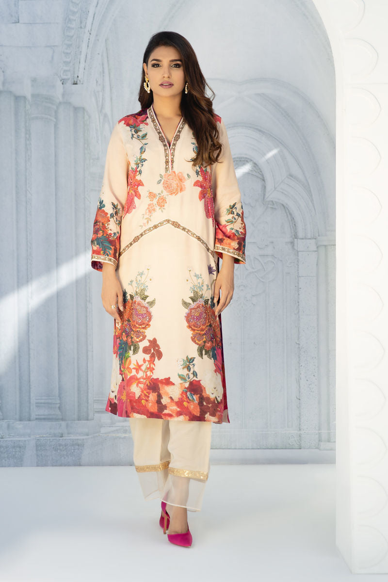 Shamaeel Ansari | Daily Pret Wear | ECK - 01 by Shamaeel Ansari - Designer Dress - Type: Ladies Clothes - Available at Libayah - 100% Original